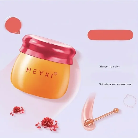 🎉🎉Trending🎉🎉 Two Piece Lip Gloss And Mask Honey Pot With Applicator! - Picture 7 of 9